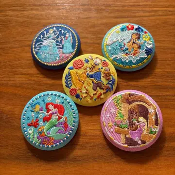 디즈니 자수 캔배지 디즈니 자수 캔배치