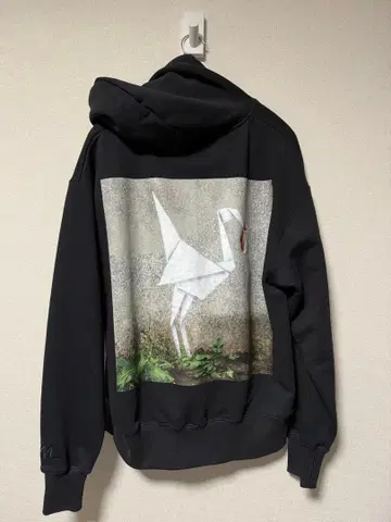 마탕아브니르 오리가미 디자인 후드티 S 사이즈 블랙