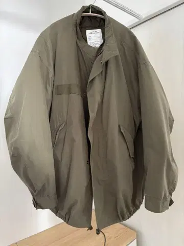 FREAK'S STORE 카키 모즈 코트