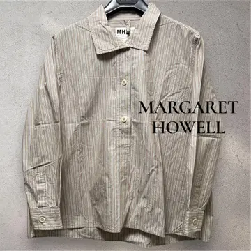 [ 새상품급 ] MARGARET HOWELL 스트라이프 셔츠