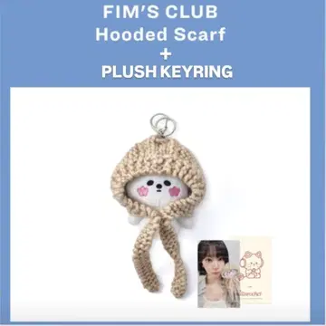 크로셰 FIM'S CLUB 후디 스카프 & 키링 세트
