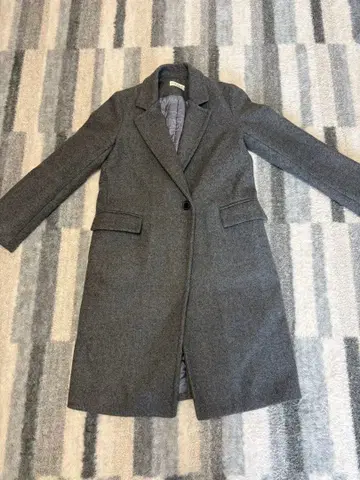 EVE STAR 그레이 체스터 코트