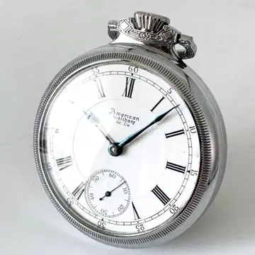 [ 고급 회중시계 ] 1889년 새상품급 월쌈 15석 남성용 여성용