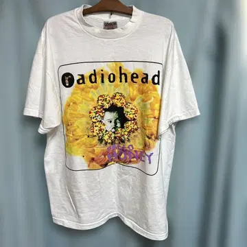 초 레어 라디오 헤드 T셔츠