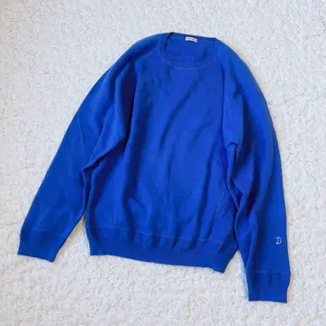 DRESSTERIOR 코튼 캐시미어 니트 블루 38 사이즈