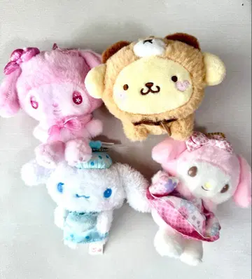 산리오 봉제 인형 키링