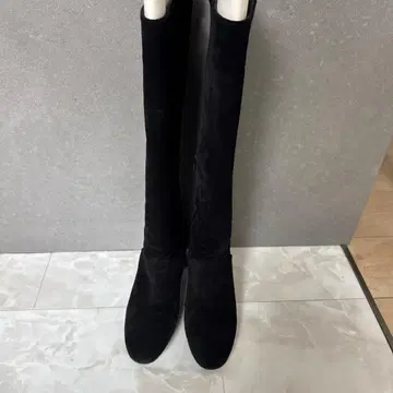 DIANA 다이애나 블랙 스웨이드 롱 부츠 24cm