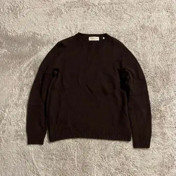 TOMORROWLAND tricot 크루넥 니트 브라운