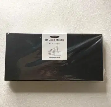 [ 새상품 ] 블래키 천연 가죽 ID 카드 케이스 포켓몬 센터