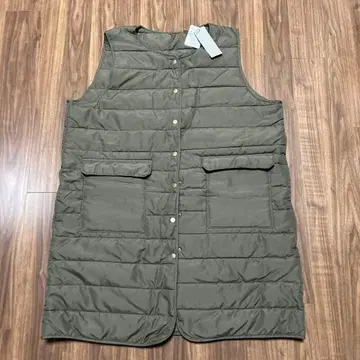 미사용 시마무라 충전솜 베스트