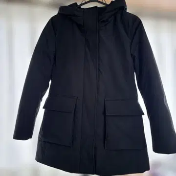 UNIQLO 울트라 웜 다운 숏코트 블랙 S