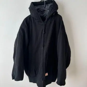 JaVa. 후드 부착 자켓 M 블랙