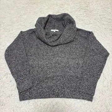 untitled 언타이틀 44 빅 터틀 니트 스웨터 캐시미어 혼방