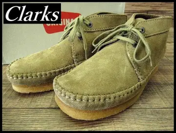 새상품 클락스 스웨이드 가죽 위버 부츠 오크 우드 26.0 3