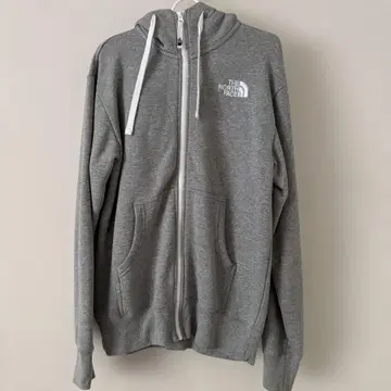 THE NORTH FACE 그레이 집업 후드티 남성용 S
