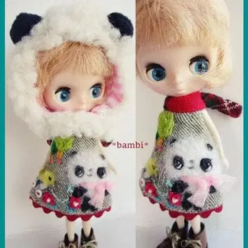 미니 브라이스 판다 세트*bambi*