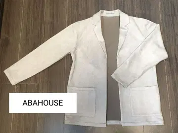 새상품급 [ ABAHOUSE ] 실키 네오스웨이드 버튼리스 가디건