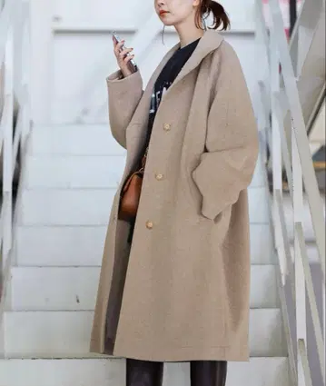 JOURNAL STANDARD 슈퍼140 스탠드 롱 코트