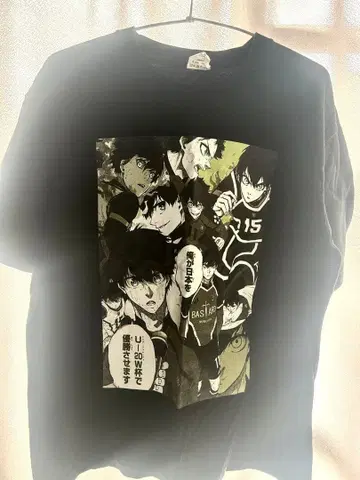 블루 록 전시회 이사기 요이치 T셔츠 원화전