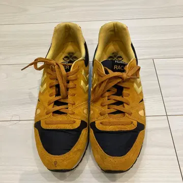 humant RACER 오렌지 네이비 스니커즈