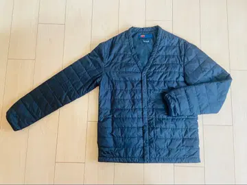 melple 퀼팅 다운 자켓 블랙 M