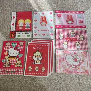 산리오 캐릭터 엽서 세트
