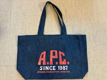 A.P.C. 데님 토트백