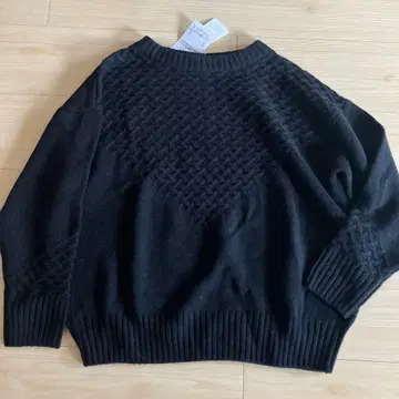 SM2 TSUHARU 츠하루 퐁퐁 니트 스웨터 패턴 편직 울 새상품