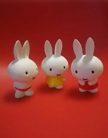 미피 피규어 3개 세트 빈티지