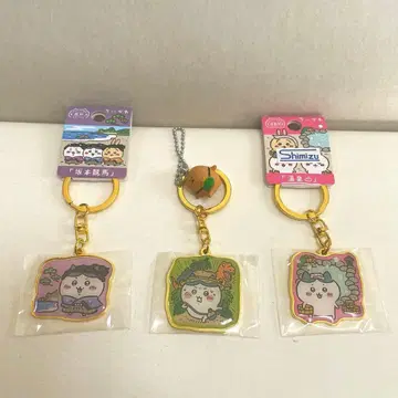 고치와 후쿠이와 온천 키링 덤으로 주는 두더지 크로켓입니다.