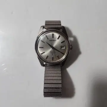 SEIKO 자동 와인딩 시계 메쉬 밴딩 실버