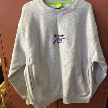 HUF Worldwide 그레이 크루넥 트레이닝복