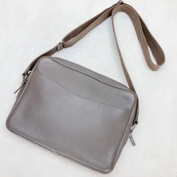 깨끗한 dunhill 던힐 숄더백 가죽 최근 모델 로고