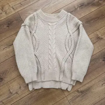 CLANE 3D 케이블 니트 클라네