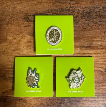 MrsGREENAPPLE 핀 배지