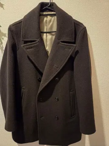 ABAHOUSE 다크 그린 피코트 48