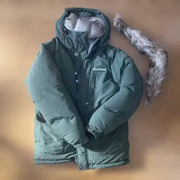 [ 판매 31일까지 ] 몽벨 로간 다운 후드티