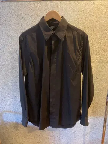 GIANFRANCO FERRE 블랙 긴팔 셔츠 40