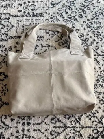 ZUCCHERO 즈케로 본 소가죽 가방 여성용 토트백 아이보리