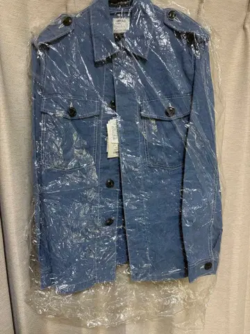 일본제 스카이블루 코튼 자켓 m 사이즈