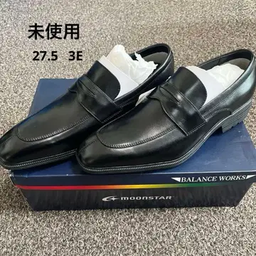 신사 가죽 신발 27.5 3E 천연 가죽