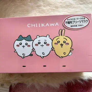 치이카와 부직포 크림 마스크 30매입