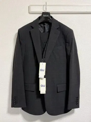 새상품 GU 지유 3피스 수트 셋업 3종 세트