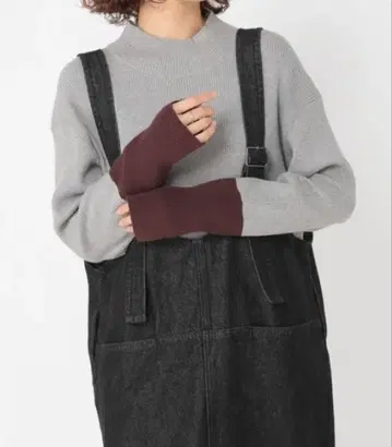 새상품 studio CLIP 12 게이지 실크 MIX 하이넥 풀오버