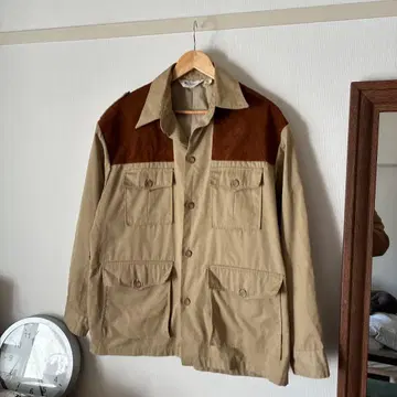 70년대 울리치 헌팅 자켓 커버올 블루종