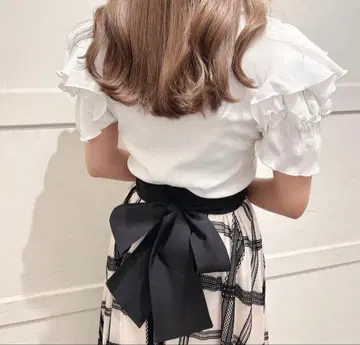 evelyn 플로키 롱 스커트