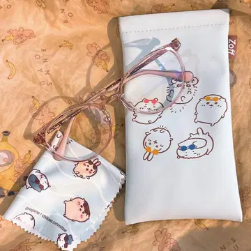 치이카와 안경 zoff 치이카와 모델 핑크