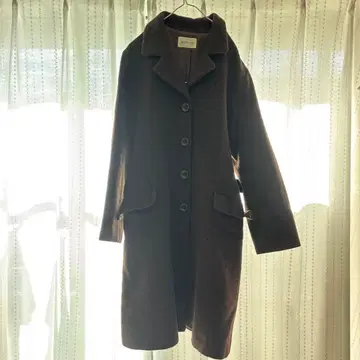 PEYTON PLACE 브라운 롱 코트