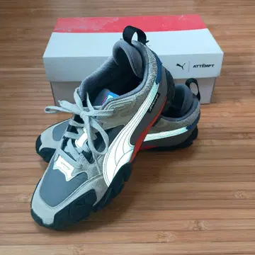 PUMA ATTEMPT 스니커즈 그레이/블루/레드