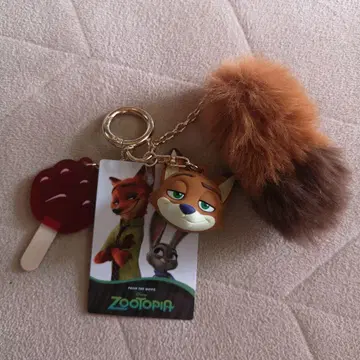 주토피아 시마무라 닉 참 키링